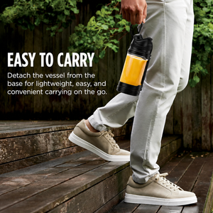 Vaso Mezclador Portátil de 700 ml con Base Desmontable, Fácil de Transportar, para Viajes, Batidora de Smoothies Recargable por USB C, Exprimidor de Frutas Portátil - Product Image 3