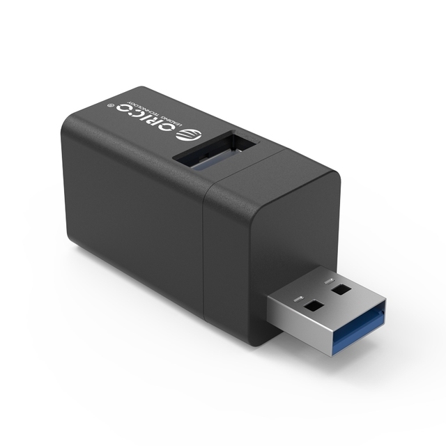Factory Price ORICO MINI-U32L USB Hubs 3 in 1 Multifunction USB Mini HUB Adapter for Laptop Keyboard Mouse