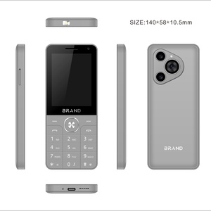 Teléfono Móvil 4G con Pantalla LCD de 2.8 Pulgadas, Teclado Delgado, Funciones para Personas Mayores, Doble SIM, Reproductor MP3 y MP4, Nuevo de Fábrica - Product Image 6