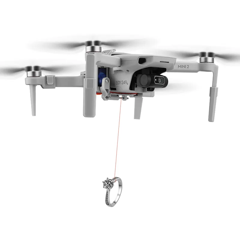 for DJI Mavic Mini / Mini SE / Mini 2 Airdrop Transport Conveying Equipment Drone Gift Rescue Supplies Fishing Line Accessories