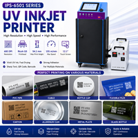 Imprimante UV PIJ IPS-6501 54,1 mm Ricoh G5 600 DPI pour l'impression de données variables, codes QR, codes-barres et traçabilité sur sacs en plastique et papier de haute qualité