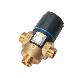 SANIPRO riscaldamento a pavimento accessori G1/2 termostatico 3 vie caldaia in ottone valvola di miscelazione per bagno doccia - Product Image 2