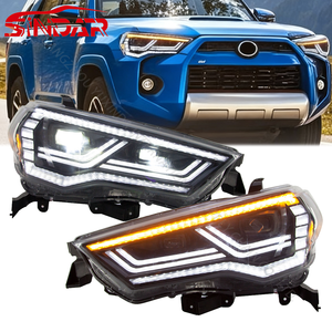 Sindar tự động dẫn đèn pha lắp ráp đầu đèn phụ kiện 12V 6000K cho Toyota 4 Runner 2014 2022 phong cách mới đèn <span class=keywords><strong>LED</strong></span> - Product Image 1