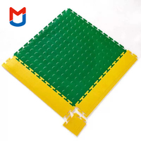 Baldosas de PVC Impermeables para Piso de Garaje, Ecológicas, Modulares, Encajables, para Uso en Interiores, Escuelas, Apartamentos, Hospitales, Diseño Gráfico
