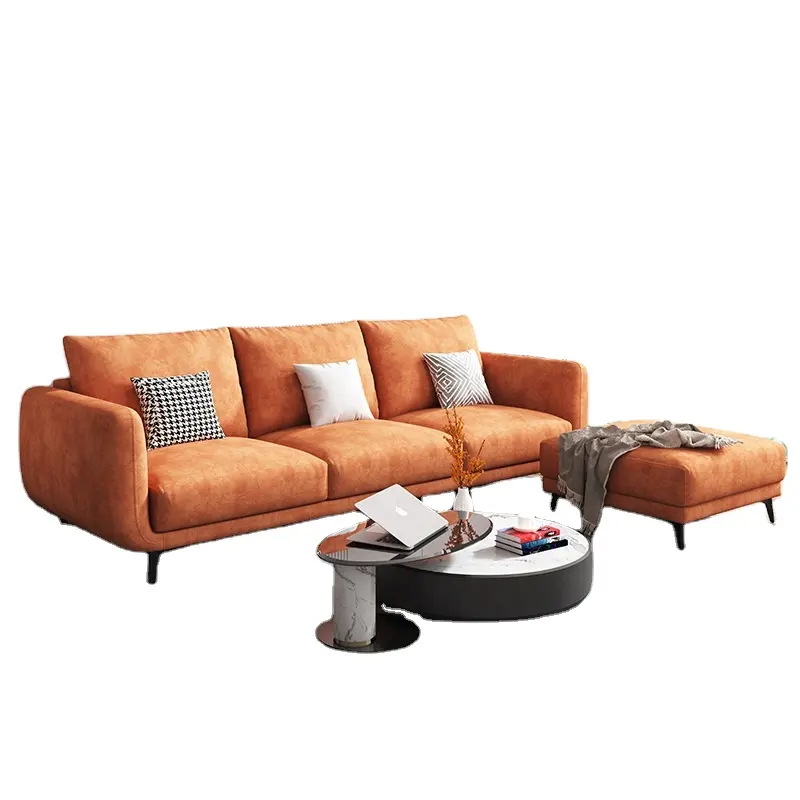 Sofa Mewah Desain Nordic Kursi Kerajaan Dijual dengan Baik Gaya Rumah Kain Sofa Ruang Tamu Mebel Sofa Set
