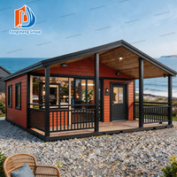 Maison modulaire préfabriquée extensible moderne, Tiny Houses 20ft 40ft 3 chambres pour l'Europe, Éco-maisonnette