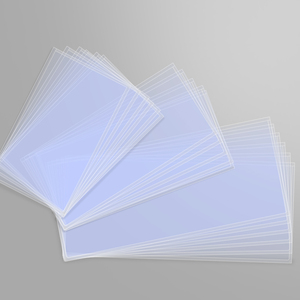 Protège-billets transparents en PVC/PET pour collection <span class=keywords><strong>de</strong></span> devises, billets <span class=keywords><strong>de</strong></span> banque <span class=keywords><strong>et</strong></span> dollars – Matériel <span class=keywords><strong>de</strong></span> rangement pour documents - Product Image 2
