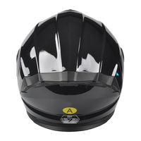 Casques de moto intégraux en gros d'usine, conception personnalisée d'usine avec doublure confortable en ABS et casque de vélo à double visière