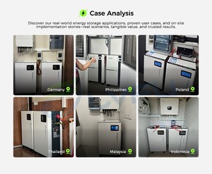 แบตเตอรี่ลิเธียมฟอสเฟตแบบ Deep Cycle สำหรับเก็บพลังงานภายในบ้าน LVFU 15kWh 50kWh LFP 48V 280Ah 314Ah  แบบกำหนดเองได้ - Product Image 4