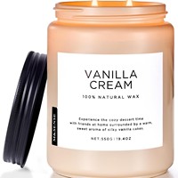 Bougie parfumée en verre givré personnalisée de luxe 550g, bougie en cire de soja naturelle en gros pour la décoration de la maison et les cadeaux