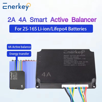Enerkey-Équilibreur Intelligent Actif 2A 4A, Égaliseur 3S 4S 5S 6S 7S 8S 9S 10S 12S 14S 16S Lifepo4/Batterie Li-ion