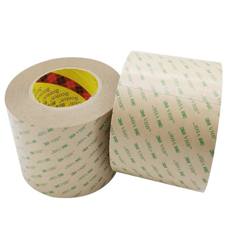Double Sided Tape 3m 9460PC Thin Adhesive Transfer Tapes Acrylic Adhesive Self Adhesive Film Tape High Temperature Resistant