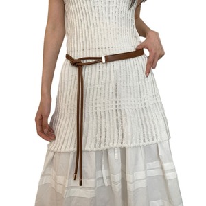 Nouvelle <span class=keywords><strong>ceinture</strong></span> décorative en cuir PU pour <span class=keywords><strong>femme</strong></span> 2026 – <span class=keywords><strong>Ceinture</strong></span> fine polyvalente pour ajuster la <span class=keywords><strong>taille</strong></span>, idéale au quotidien avec une robe - Product Image 5