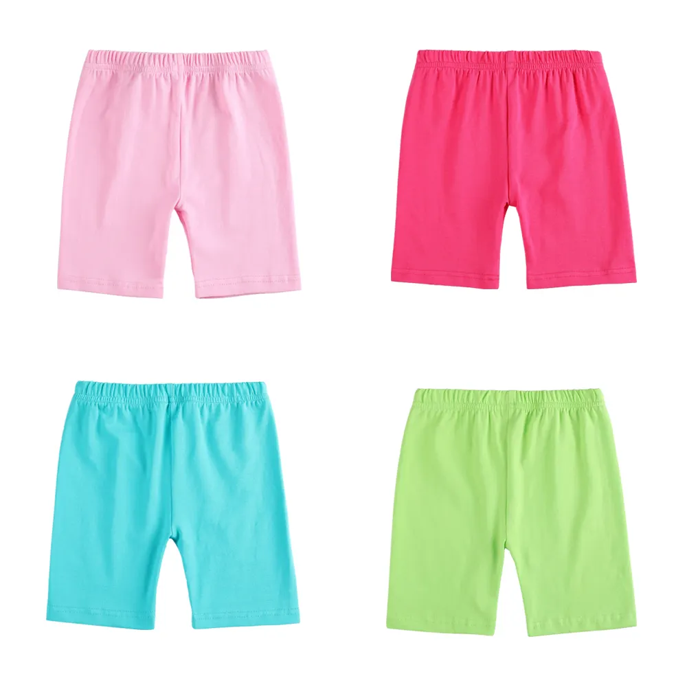 2023 Hoge Kwaliteit Effen Katoen Knit Baby Shorts Blanks Kinderkleding Kinderen Meisjes Shorts