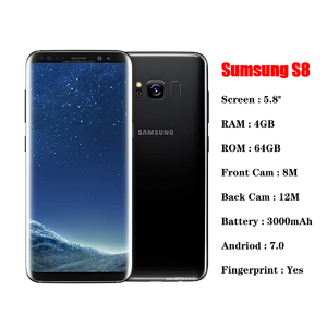 Hot bán thương hiệu sử dụng thứ hai tay điện thoại di động ban đầu Sumsung S8 4 + 64GB Android điện thoại thông minh - Product Image 2