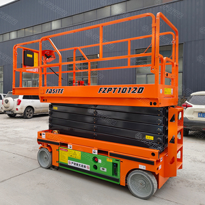 Plataforma Elevadora Hidráulica Autopropulsada de Tijera para Interiores y Exteriores de 10m FZPT1012D (Contacta con Nuestro Equipo de Ventas para la Compra Final) - Product Image 3