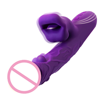 Vibromasseurs à 3 moteurs, double stimulation par picots et vibration, stimulateur clitoridien et point G, vibromasseur tapotant, jouets sexuels pour femmes et couples