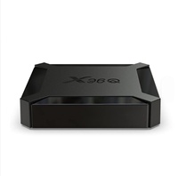 Boîtier Android YDH-X96Q AllwinnerH313 Quad Core 1+8 Go de mémoire Port réseau 100M Télécommande BT 4K