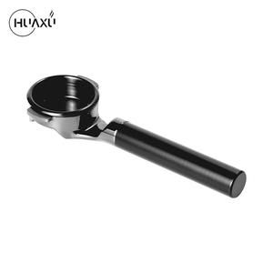 Portafiltro Personalizado de Precisión Breville Bes920 Gaggia Lamarzorco E61 de 58 mm, Portafiltro Sin Fondo para <span class=keywords><strong>Espresso</strong></span> Negro - Product Image 1