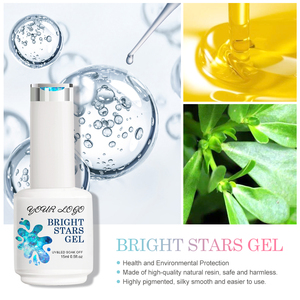 Échantillons Gratuits – Vernis à Ongles Gel UV Longue Durée Étoiles Scintillantes Personnalisées, Sans Odeur, Vegan, Soak Off, Compatible LED/UV - Product Image 6