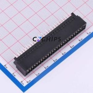 5530843-5 Gold Finger Connector Through hole Component (THT),P=2.54mm Connector 2.54mm 50P Through Hole Phosphor Bronze - Product Image 1