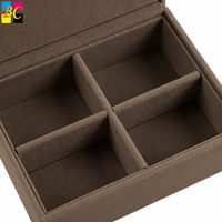 Boîte de rangement pour bijoux personnalisée avec impression, emballage cadeau durable pour le rangement des chaussettes, des sous-vêtements, des montres, emballage cadeau