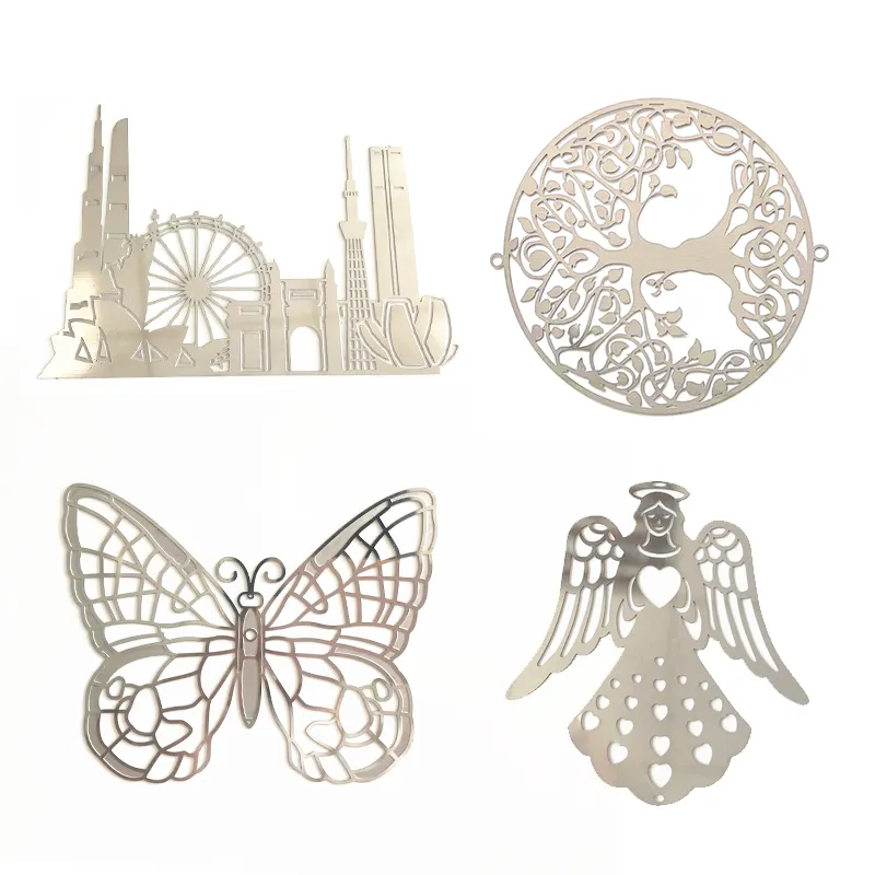 High Quality Beautiful Etched Metal Crafts Custom