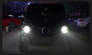 2007-2017 Benz G Class W463 W500 Cool White LED Auto Accessories New Condition Car Head Lamps Angel Eye DRL <strong>Bi</strong> <strong>Xenon</strong> 12V HID - Product Image 6