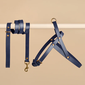 Arnés impermeable para perros Henshine, juego de correa para perros, diseñador ajustable, logotipo personalizado, arnés para perros recubierto de Pvc sin tirones para exteriores - Product Image 4