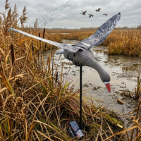 Décoy de canard à poitrine moelleuse réaliste de qualité supérieure en PE avec télécommande à vitesse réglable (portée 50-150m) pour la chasse