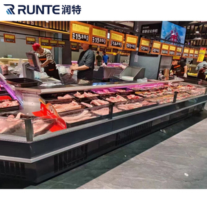 Gran valor para el dinero Gabinete de exhibición de carne fresca Refrigerador de exhibición de carne Refrigerador de exhibición abierta - Product Image 6