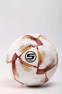 Ballon de football en cuir souple cousu à la machine en gros Haute élasticité Résistant à l'usure Durable Écologique Entraînement professionnel - Product Image 6