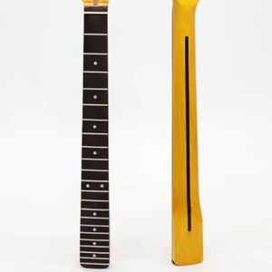 Electric Guitar Body 22 Fret Tiger Stripe Maple <strong>Neck</strong> for ST Style <strong>Stratocaster</strong> Replacement Guitar Body - Product Image 3