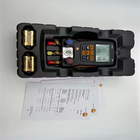 Originele Testo 549 instapmodel digitale manifoldmeter met kalibratiecertificaat, koudemiddel-drukmeter voor airconditioning