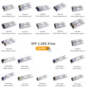 Modulo SFP ottico monomodale 25G SFP28 modulo 1310nm 40km LC SMF ricetrasmettitore