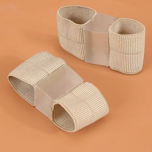 <b>Toe</b> <b>Separator</b> Double Ring Design Elastic Bamboo Weaving Comfortable Bunion Corrector Hallux Valgus Relief - Product Image 4