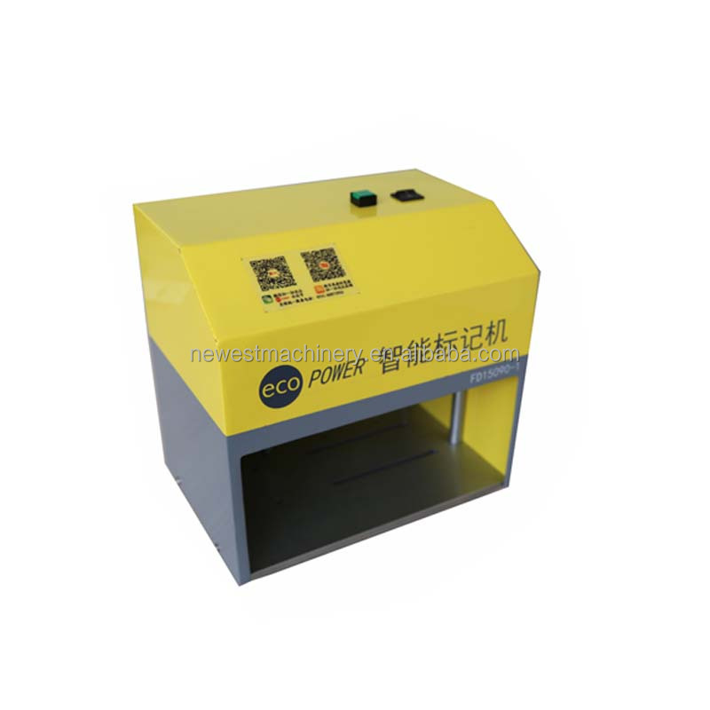 Industrial Pneumatic dot peen marking machine for metal aluminum nameplate