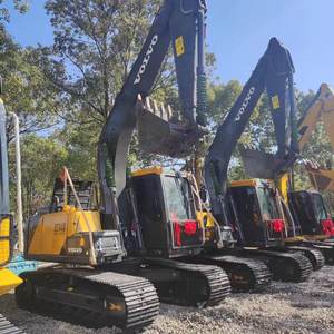 Pelleteuse sur chenilles d'occasion Volvo EC140 Pelleteuse 14 tonnes Volvo EC140DL EC210 avec heures basses - Product Image 6