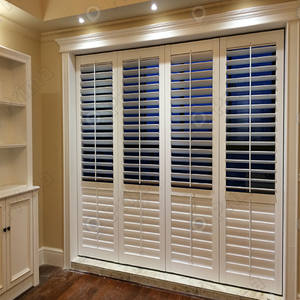 Diseño de <span class=keywords><strong>puerta</strong></span> <span class=keywords><strong>veneciana</strong></span> de madera sólida interior superior china - Product Image 5