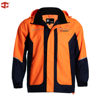 Veste de travail pour homme JIADE, col montant, personnalisable, résistante aux taches, imperméable, durable, pour chantier, travail en extérieur