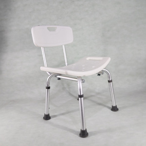 Chaise de douche OEM en plastique et alliage d'aluminium, antidérapante, pour personnes âgées et femmes enceintes, capacité 150 kg - Product Image 3