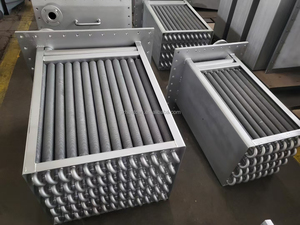 Radiatore Industriale <span class=keywords><strong>a</strong></span> Tubi Alettati per Acqua Calda / Scambiatore di Calore <span class=keywords><strong>a</strong></span> Soffitto ad Alta Efficienza Energetica, Antigoccia ed Ecologico - Product Image 4