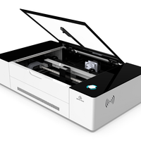 Automatische Home Glowforge 3d Crystal Hobby Co2 Laserprinter & Cutter & Graveermachine Voor Houtmateriaal