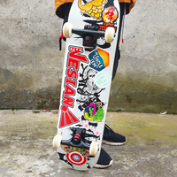 Vinilo personalizado troquelado Cool Skateboard bicicleta bomba calcomanía portátil pegatinas