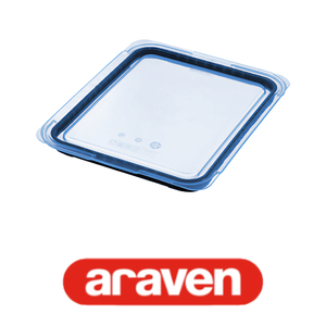 Couvercle hermétique pour bac alimentaire GN 1/2 en ABS Araven - Product Image 4