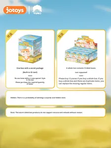 JOTOYS/ Odd Even Trendy YUMO Stay You Series Figura de PVC con Temática Animal, Escala 1/12, Caja Sorpresa, Nueva, para Niñas, En Stock - Product Image 4