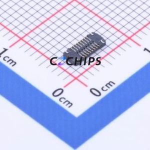YXT-BB10-16S-02 Board-to-Board & Backplane Connector SMD,P=0.4mm Connector 16P 0.4mm Vertical Mount 2 - Product Image 2