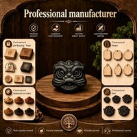 Pendentif d'aromathérapie à prix compétitif, personnalisé, durable, design, tendance, en bois