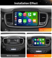 Pour Sorento 2015~2018 Écran tactile 10 pouces Écran partagé WiFi intégré GPS Navigation automobile Lecteur multimédia avec Carplay