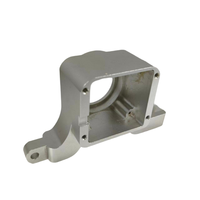 Supports en aluminium usinés CNC sur mesure, supports de montage de moteur multi-trous, fabrication OEM non standard